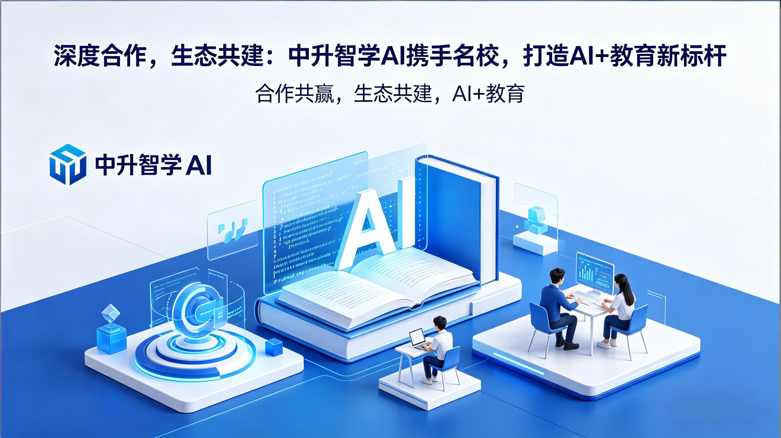 深度合作，生态共建：中升智学 AI 携手名校，打造 AI + 教育新标杆