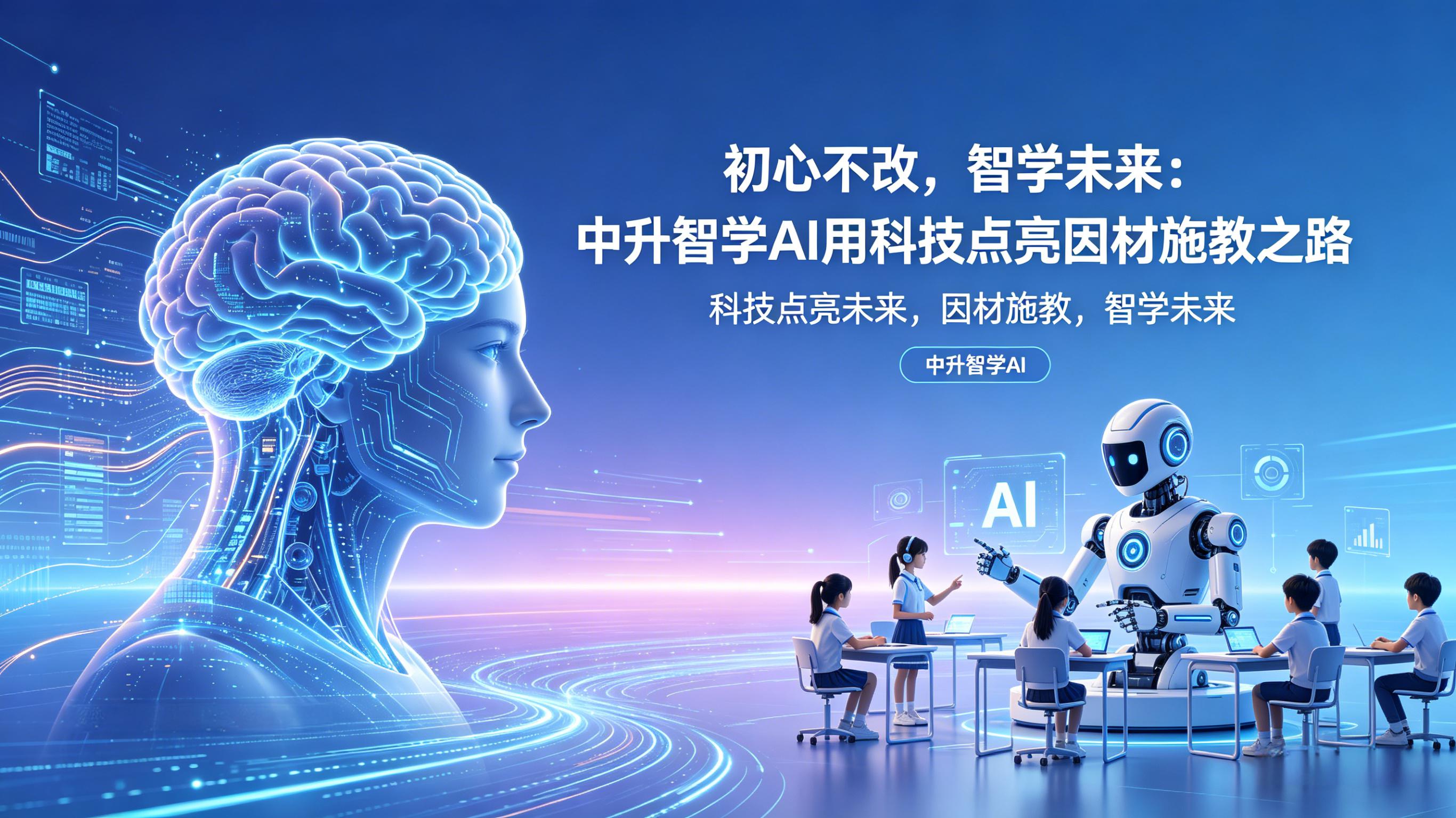 初心不改，智学未来：中升智学 AI 用科技点亮因材施教之路