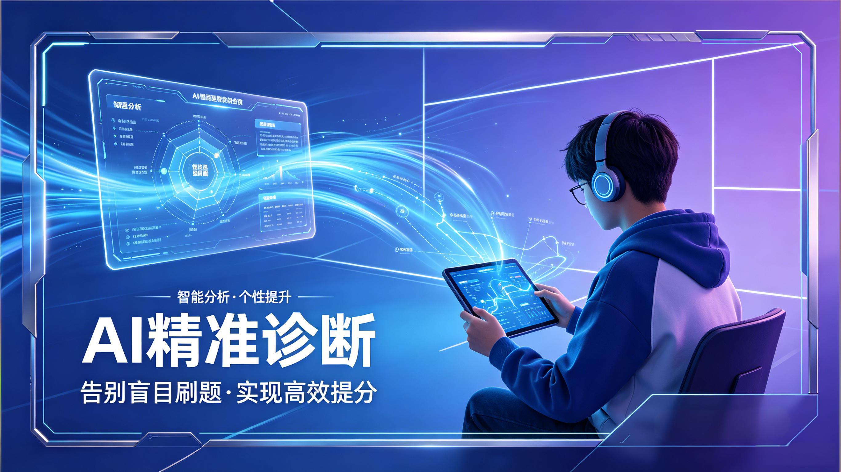中升智学AI：AI精准诊断，告别盲目刷题，实现高效提分