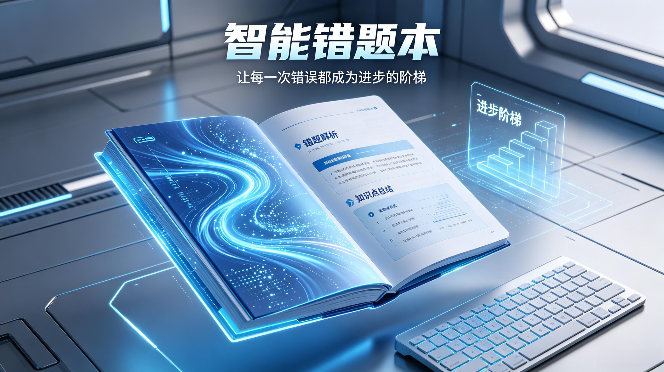 中升智学AI：智能错题本，让每一次错误都成为进步的阶梯