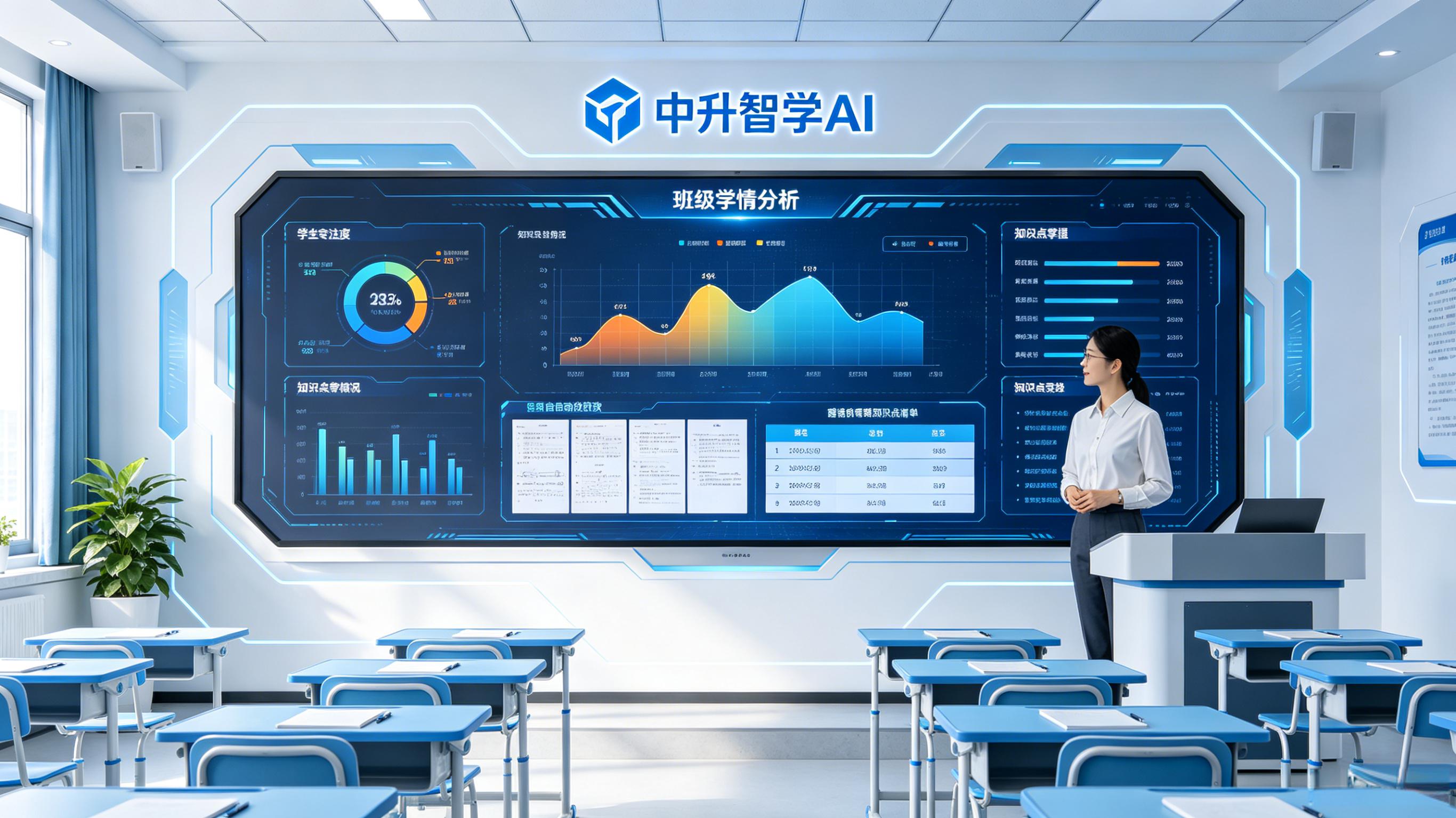 从阅卷到备课：中升智学AI的教学全流程数字化方案