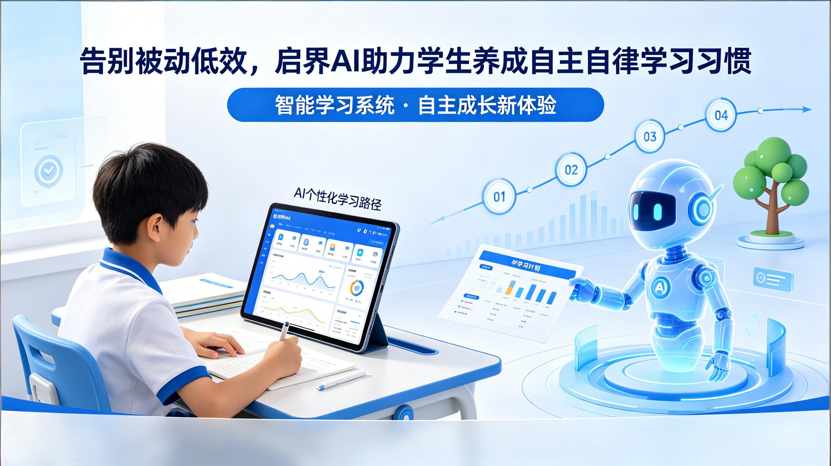 启界 AI，赋能习惯养成，让学生学习事半功倍